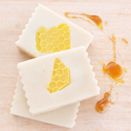 Honey bee Oatmeal Soap - Unscented Shea Butter Bar Hand & Body Soap
