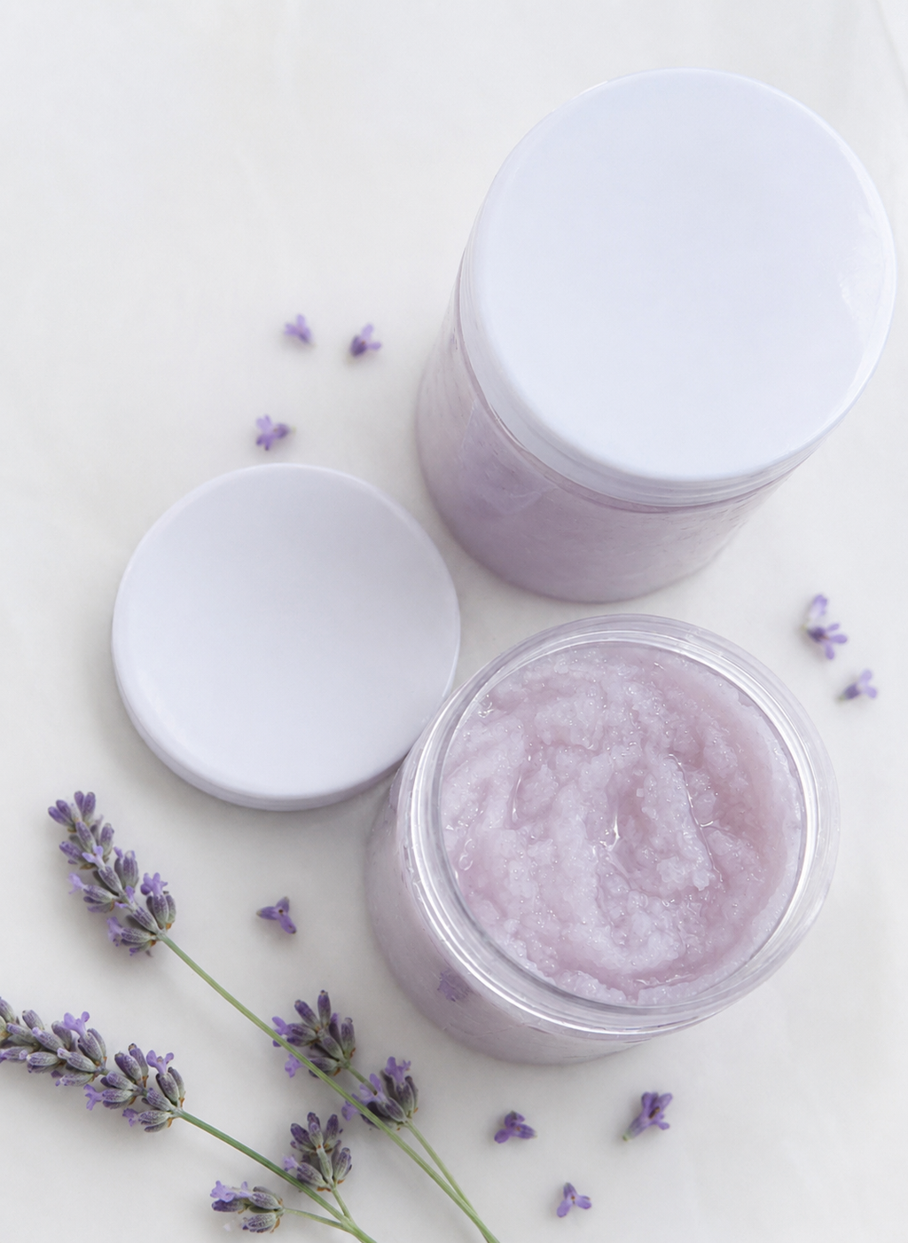 Lavender sugar scrub